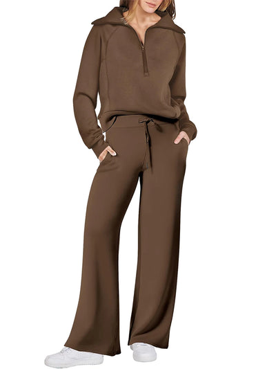 Women 2 Piece Outfits Sweatsuit Set 2023 Activewear Workout Fall