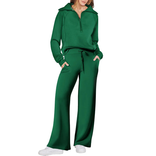 Women 2 Piece Outfits Sweatsuit Set 2023 Activewear Workout Fall